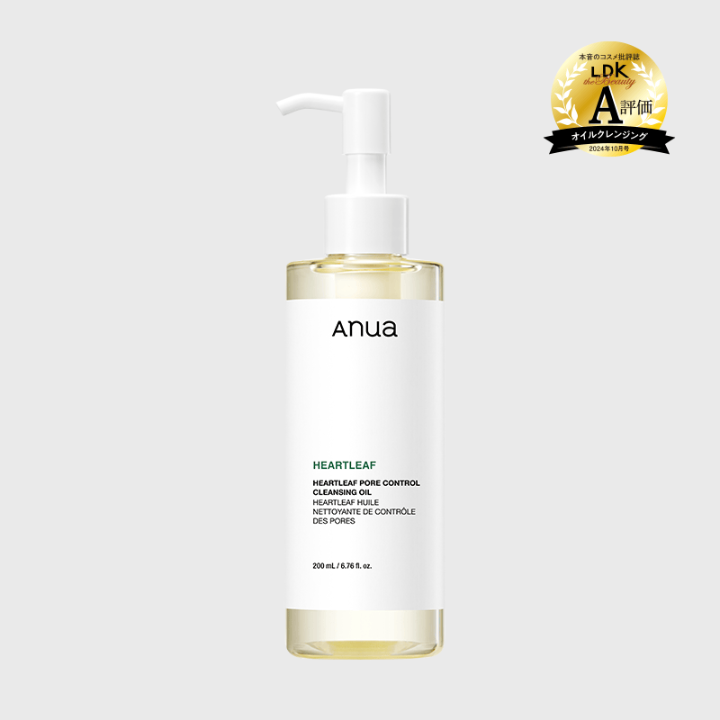 ドクダミポアコントロールクレンジングオイル 200ml – アヌア Anua
