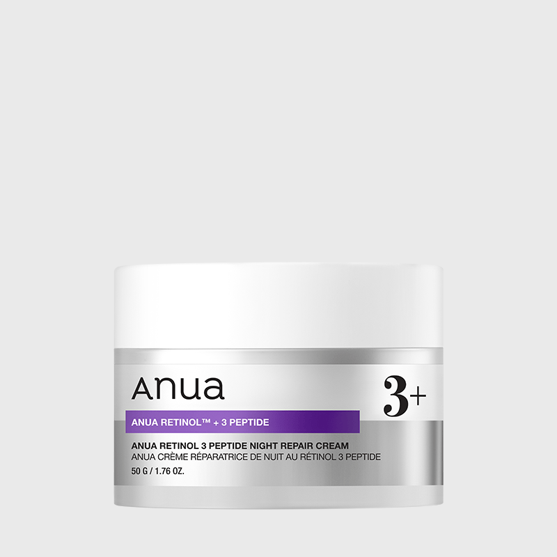 レチノール3ペプチドナイトリペアクリーム 50g– アヌア Anua