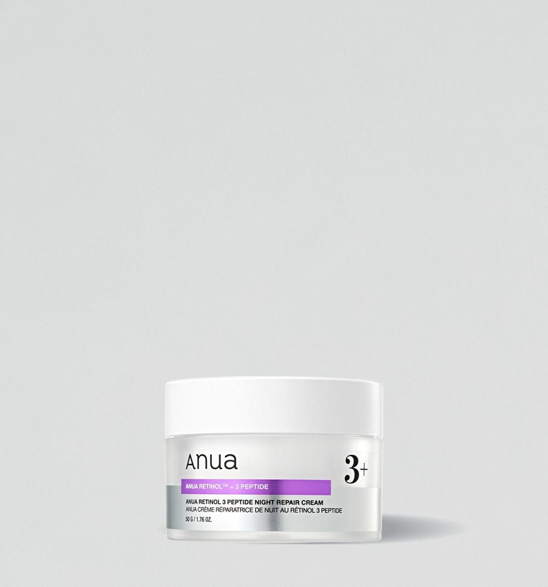 レチノール 3ペプチドナイトリペアクリーム 50g | アヌア Anua