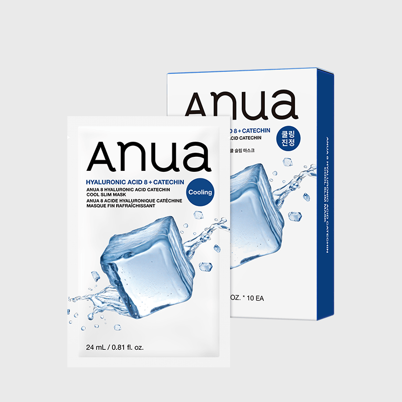 8 ヒアルロン酸カテキンシートマスク 10枚– アヌア Anua