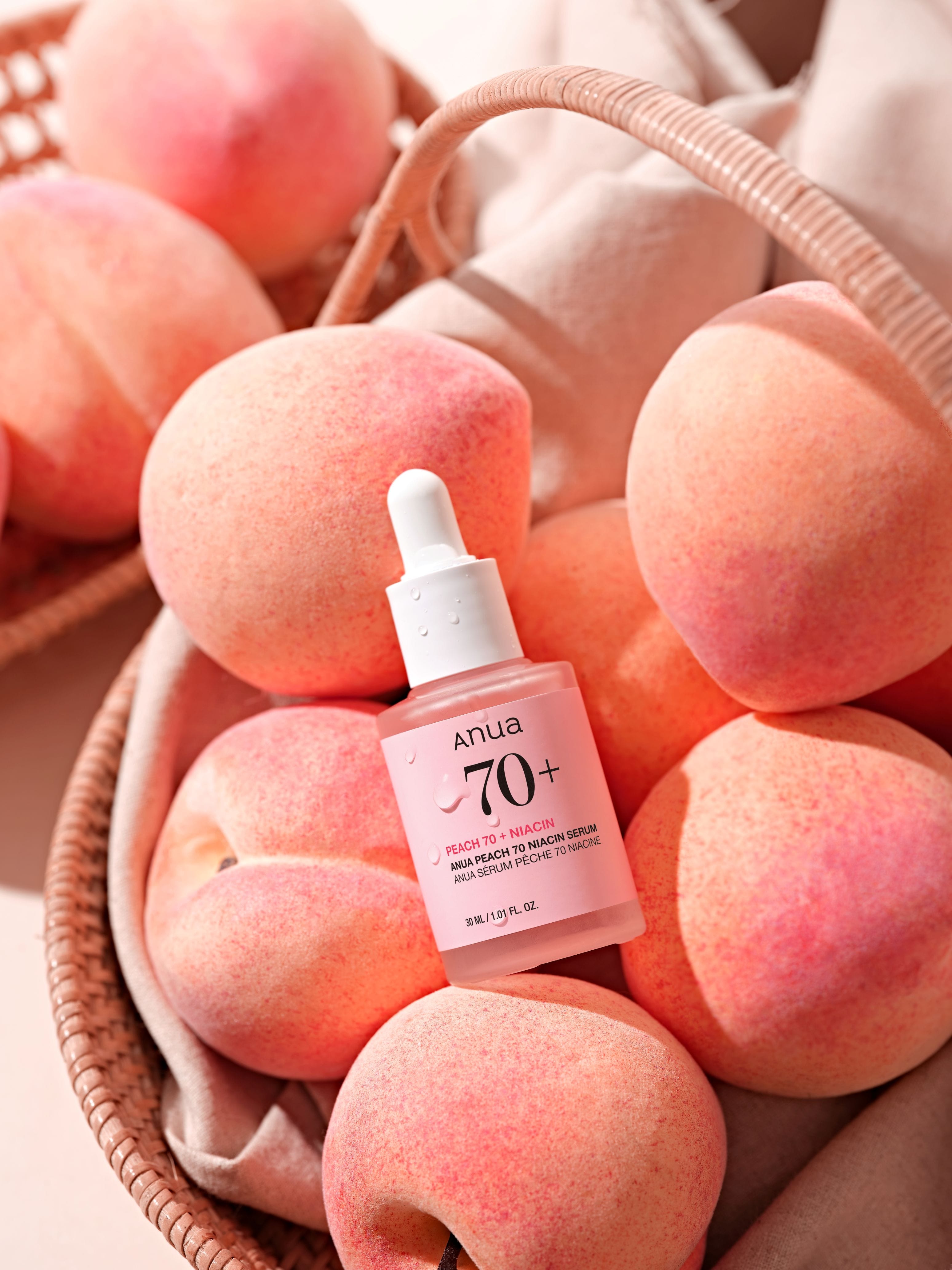 桃70ナイアシンセラム 30ml – アヌア Anua