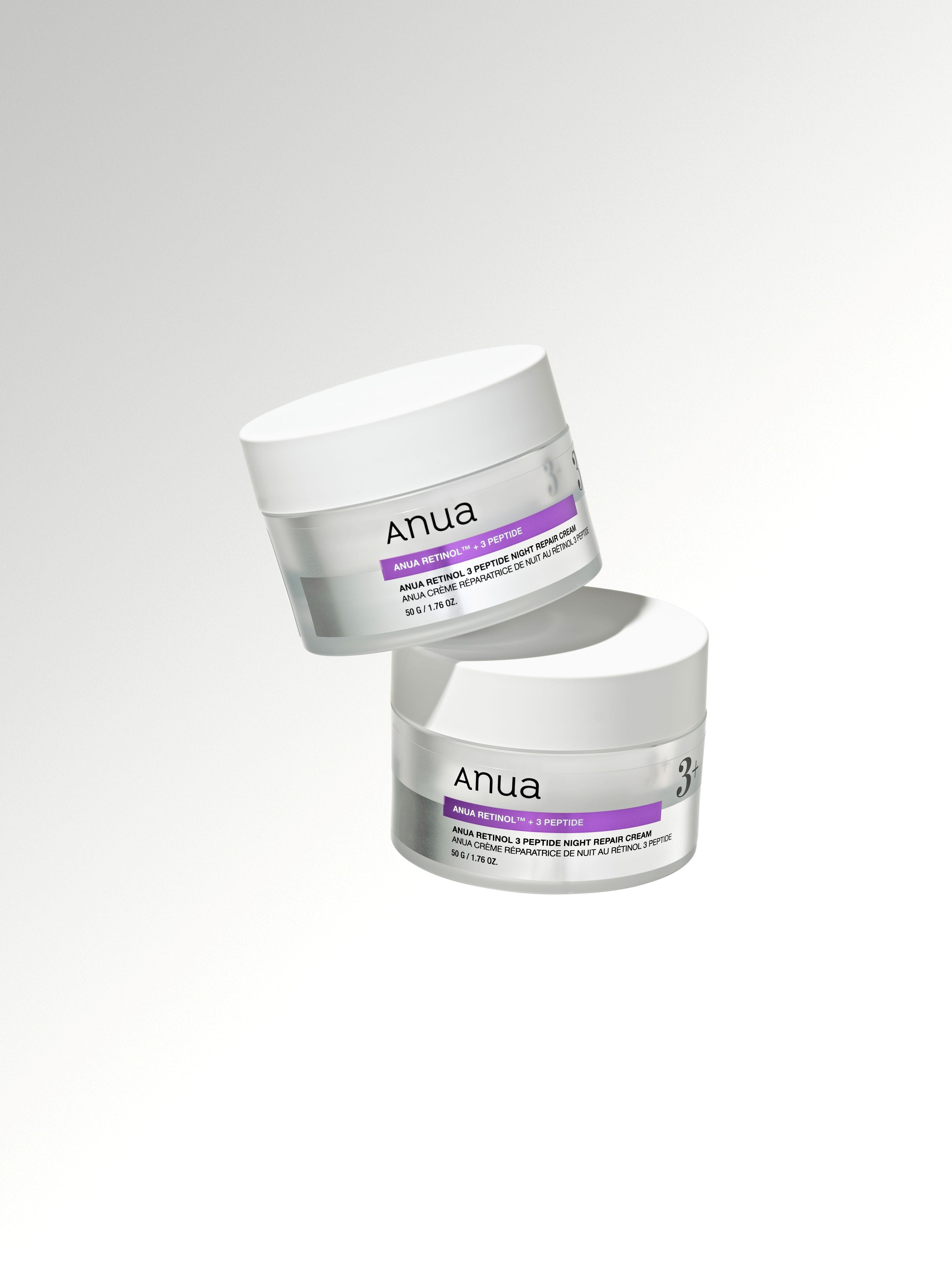 レチノール3ペプチドナイトリペアクリーム 50g – アヌア Anua