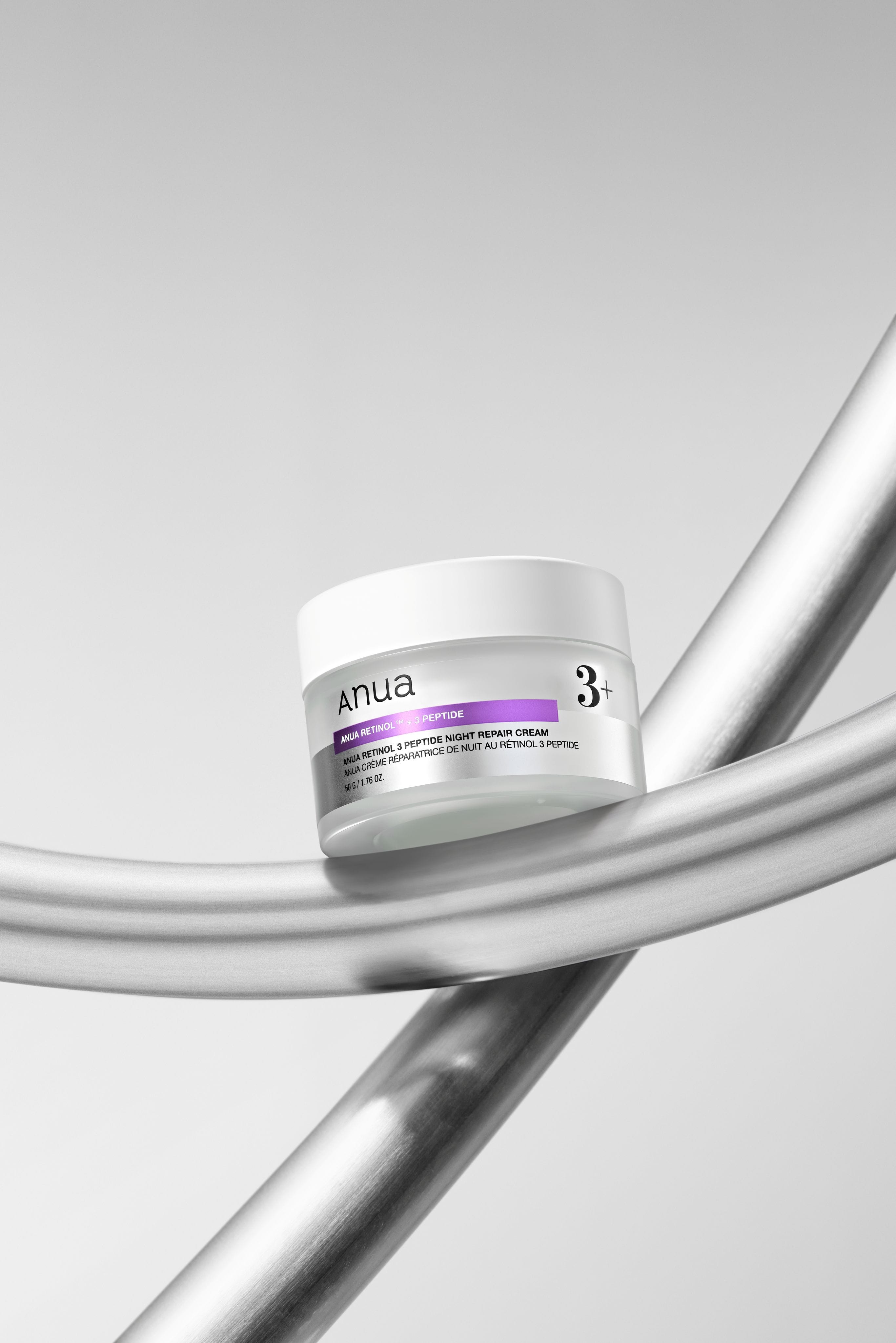 レチノール3ペプチドナイトリペアクリーム 50g – アヌア Anua