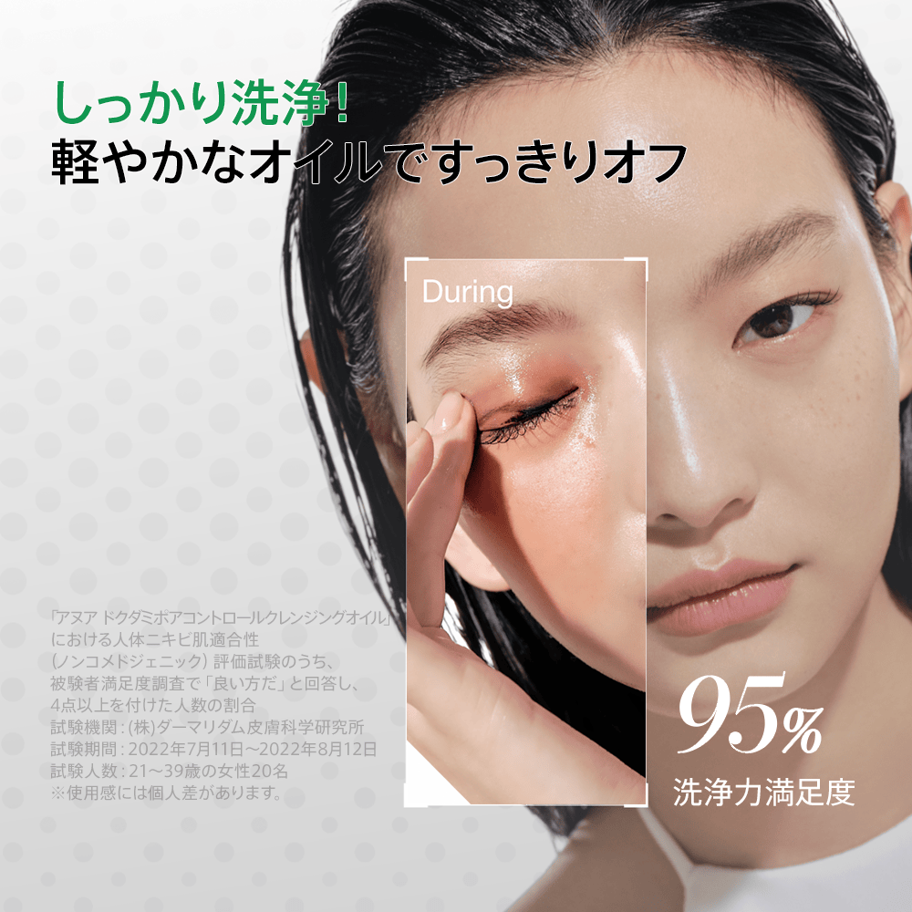 ドクダミポアコントロールクレンジングオイル 200ml – アヌア Anua
