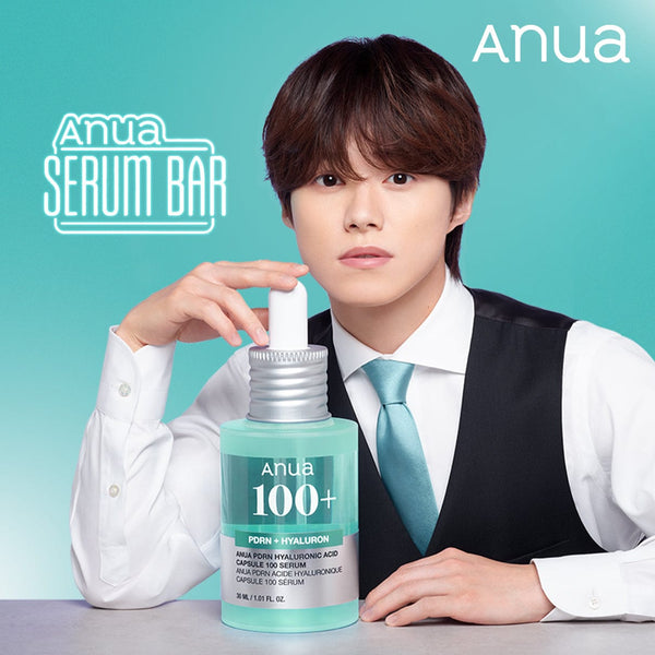Anua 美容液 PDRNヒアルロン酸カプセル100セラム (全2種)