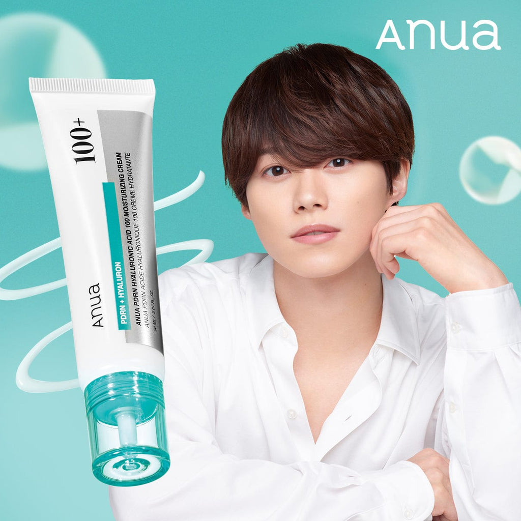 PDRNヒアルロン酸100モイスチャライジングクリーム 60ml– アヌア Anua