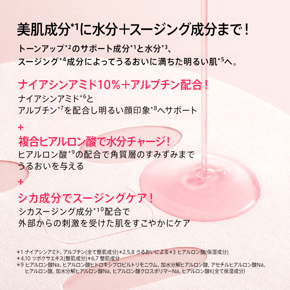 Anua ナイアシン10 アルブチンマスクパック（7枚入り） AA001986