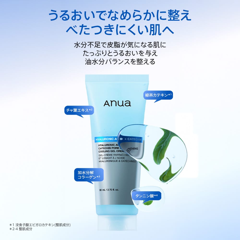 アヌア Anua 【8月限定】 \ひんやり冷蔵庫セット/ (カテキンパッド+カテキンジェルクリーム+リップセラム) SET1122