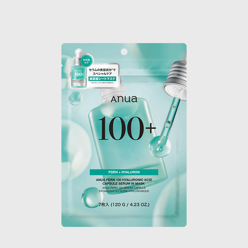 Anua PDRN100ヒアルロン酸セラムマスクパック（7枚入り） AA000959