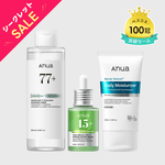 アヌア Anua SET 【このページ限定💕追加5％OFF】＼大人のゆらぎケアセット／ドクダミトナー＋アゼライン美容液+バリアモイスチャライザー SET1117