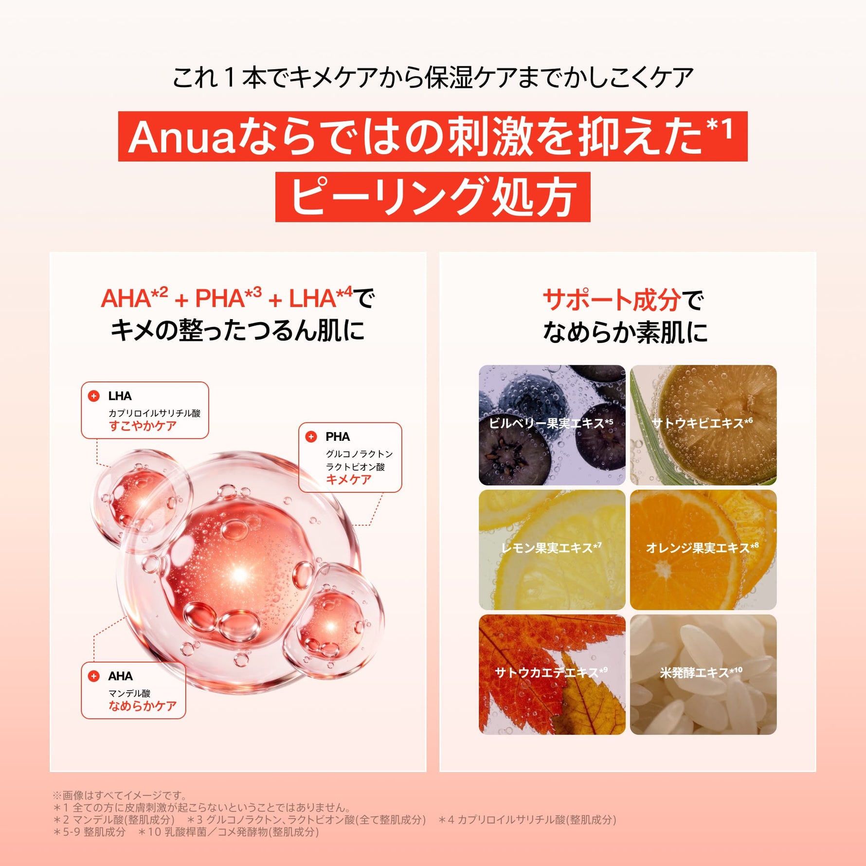 アヌア Anua SET 【8月限定】 \さよなら皮脂セット/ (洗顔パウダー+アゼライン酸美容液+ピーリング美容液)+(PDRNセラム10ml + PDRNクリーム10ml) SET1124