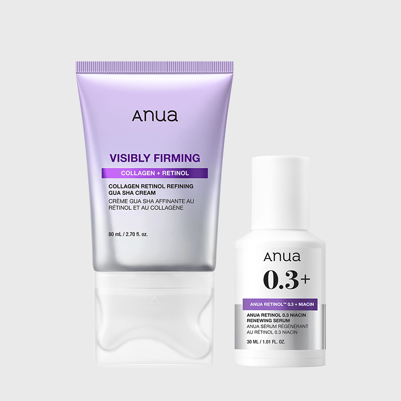 Anua SET コラーゲンレチノール リファイニング かっさクリーム 80ml